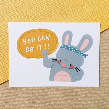 You Can Do It - Squeaky 明信片
