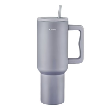 Kinyo 不鏽鋼大容量保溫杯 KIM-3025  灰色  1.2L  1個