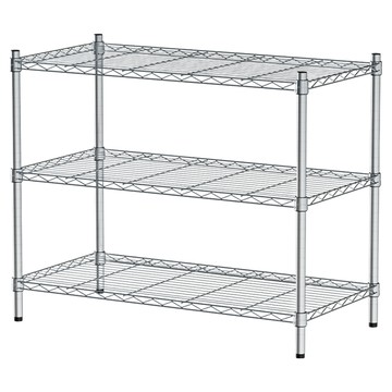 dayneeds 日需百備 電鍍插管三層架  輕型  90 x 45 x 75cm  3層