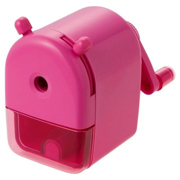 KUTSUWA 迷你桌上型五段階削鉛筆機 日本製刀刃 RS026PK 粉紅色  1個