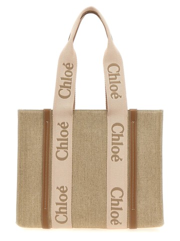 Chloé 'Woody Medium' Shopping Bag