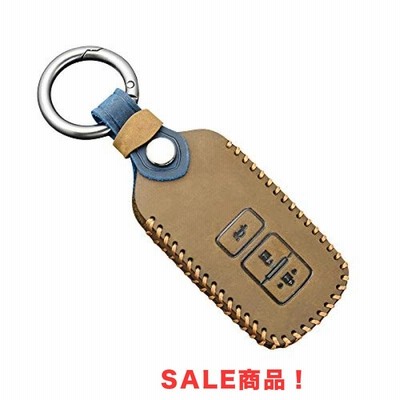 トヨタ スマート キーケース キーカバー オシャレ 手触りいい 高級 キーホルダー Toyota ノア80系 ヴォクシー80系 エスクァイア80 両側スライドドア 新型アルフ