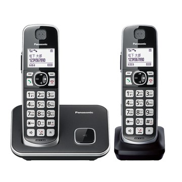 Panasonic 國際 DECT中文數位無線電話(KX-TGE612TWB)