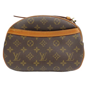 LOUIS VUITTON LV 路易威登 棕色 原花 帆布 Blois 肩背包 M51221 【二手名牌BRAND OFF】