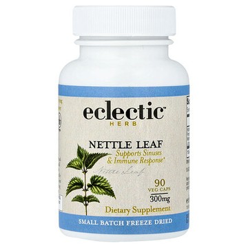 Eclectic Herb, 蕁麻葉，300 毫克，90 粒素食膠囊