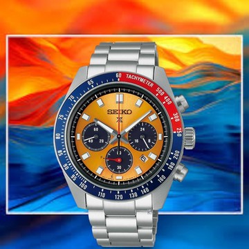 SEIKO 精工 Prospex SPEEDTIMER 復刻版太陽能計時腕錶-41.4mm V192-0AH0Y/SSC947P1 ˍSK040