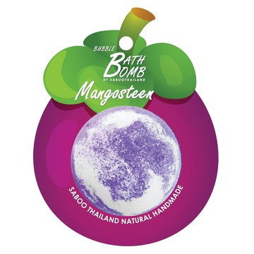 Saboo泡泡沐浴球 MANGOSTEEN 山竹  150g  1顆