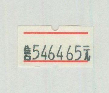 【文具通】客製化 文字印刷 標價機 打標機 專用 標價紙 貼紙 標籤 1Y 單排字 2Y 雙排字 100捲【APP滿額下單10%點數(單一帳號最高5000點)】1/31止