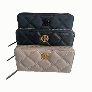 Tory burch Willa系列金屬徽標環繞式拉鍊開合零錢包長夾159228【 菲尼斯 國際精品 ★ 疊加現抵$1520 】 女神手袋