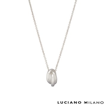 LUCIANO MILANO 真情誓言純銀墜飾(白銀色)