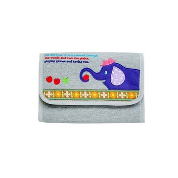 日本 KNICK KNACK - 母子手帳萬用包-大象