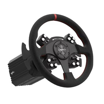 方向盤模擬器 賽車方向盤 遊戲方向盤 PXN-V12力反饋游戲方向盤直驅電機賽車模擬器兼容PC/PS4/XBOXONE