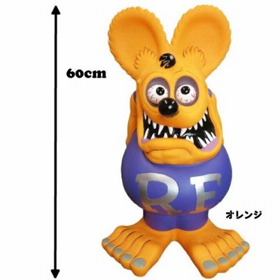 RAT FINK ファンコ ラットフィンク ジャンボコインバンク ブルー