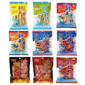 【惠香】鱈魚香片80g/包 鱈魚香條80g/包 鱈魚蜜汁80g/包 鱈魚椒麻50g/包 隨手包 經濟包 魚片 蜜汁魚片