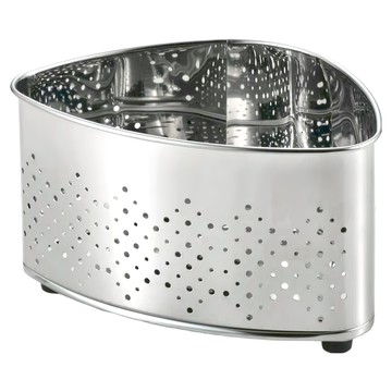 YOSHIKAWA 吉川 抗菌不鏽鋼廚餘瀝水籃 日本製 18-0不鏽鋼 (含抗菌加工)  1個