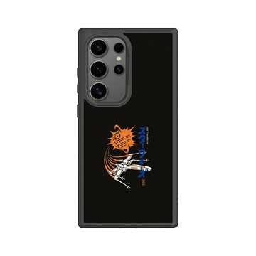 Galaxy S24 Ultra SolidSuit 黑 - 迪士尼-星際大戰 Star Wars - 戰機-日文字系列