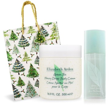 ARDEN 雅頓 綠茶身體香氛組[蜜滴500ml+淡香水100ml+禮袋]-國際航空版