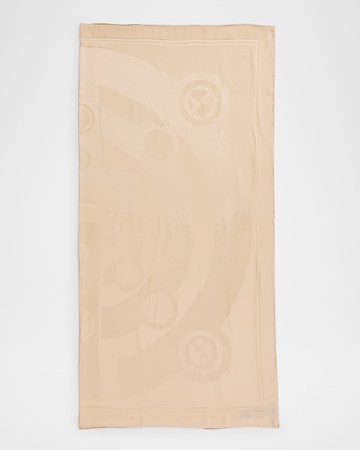 Logo Jacquard Silk Stole