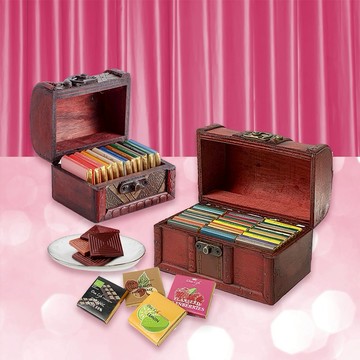 巧克力大賞【Diva Life】比利時進口巧克力片珠寶禮盒組(經典款+迷你款) | 告白送禮