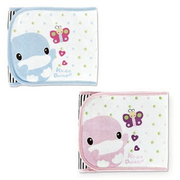 KUKU小蝴蝶肚圍-S(藍/粉)