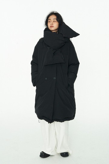 Thread 寬鬆雙門襟羽絨服外套