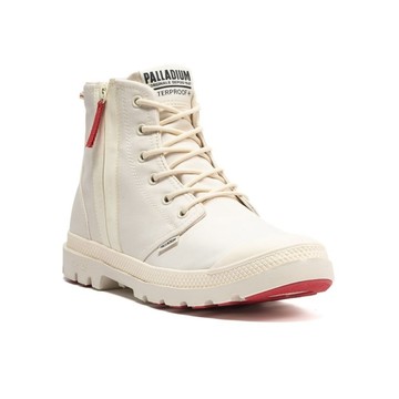 PALLADIUM PAMPA HI SEEKR2 LT+WP+ 輕量 再生大底 橘標 防水鞋 男女段 74406180 白