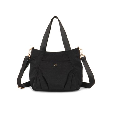 J II 手提包 星境防潑水手提斜背包-黑色-7009-1