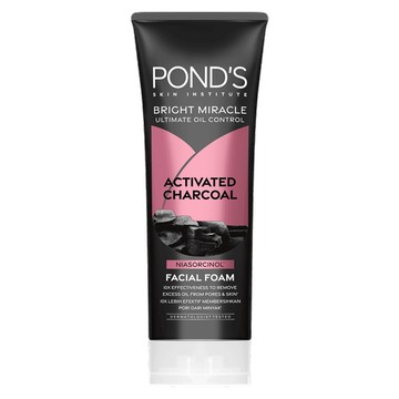POND'S旁氏無暇透亮洗面乳100g竹炭綠茶