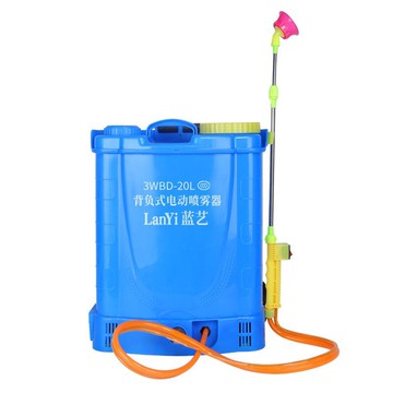 電動噴物器 打藥機 電動噴物桶 園藝 噴水器 背負式 藍藝 農用高壓多功能鋰電池背負式智能充電農藥噴壺打藥機