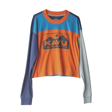 【西雅圖 KAVU】Francis 短版長袖上衣 沙漠天空 #2165