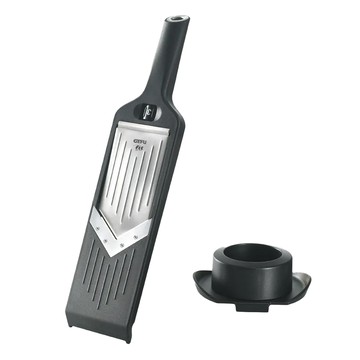 GEFU V形切片器 GKR19 32x9x5cm 不鏽鋼 ABS塑料材質  黑色  1個