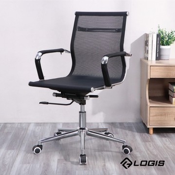 LOGIS邏爵家具 時尚美學辦公椅 電腦椅 商務椅 低背款