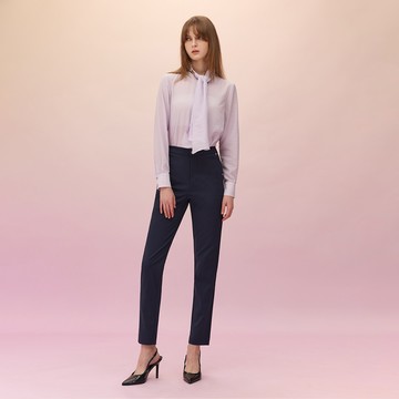 SO NICE 都會簡約彈力錦棉長褲