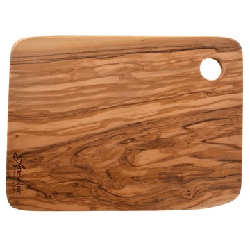 Arte in olivo 橄欖木 Rustic 不規則 盛菜盤 木盤 托盤 25cm M 厚1.2cm
