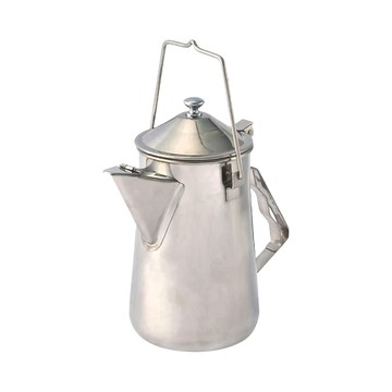 Coleman 不鏽鋼火爐茶壺 尖壺嘴設計 可用於咖啡/茶壺  銀色  1.6L  1個