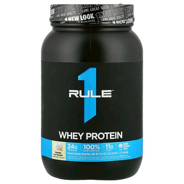 Rule One Proteins, 混合乳清，蛋白質粉混合飲品，香草冰淇淋味，1.96 磅（891 克）