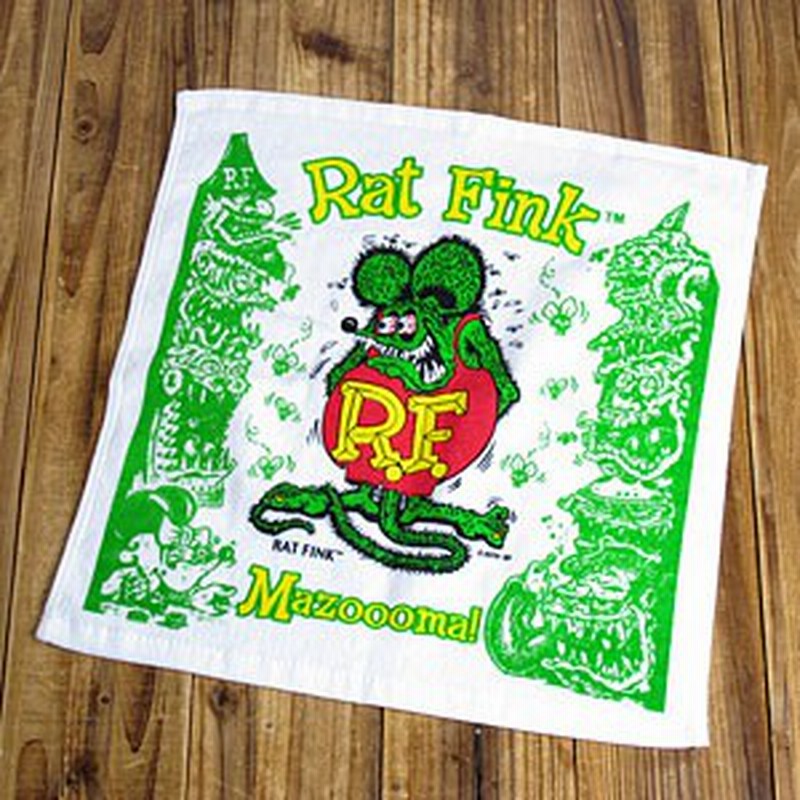 ラットフィンク Rat Fink ハンドタオル グリーン To Raf380gr Mon 通販 Lineポイント最大3 0 Get Lineショッピング