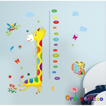 【橘果設計】身高尺 壁貼 牆貼 壁紙 DIY組合裝飾佈置