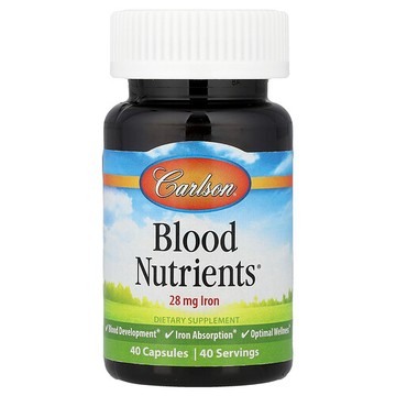 Carlson, Blood Nutrients®，40 粒膠囊