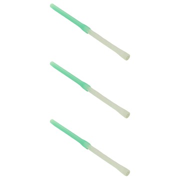 YCCT 積木矽膠吸管 細 薄荷綠  3個  1支
