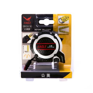 3Mx16mm雙制動捲尺 公英制