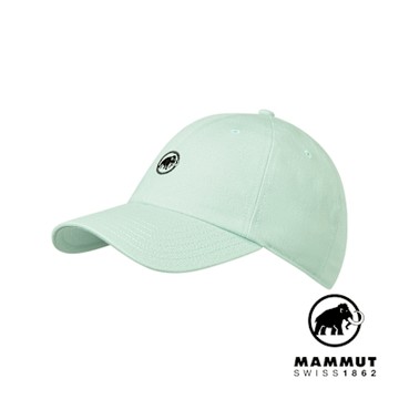 【Mammut 長毛象】Baseball Cap Mammut 經典棒球帽 鼠尾草銀綠 #1191-00051