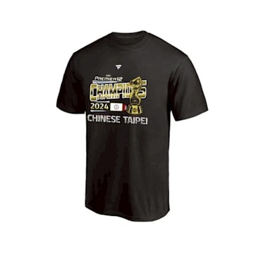 Fanatics 日本限定12強 中華隊冠軍紀念T 黑色 202497892
