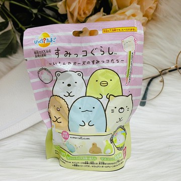 日本 BANDAI 萬代 角落生物 入浴球 75g 裡面有五種不同圖案 一包一個小角落生物喔！｜全店$199免運