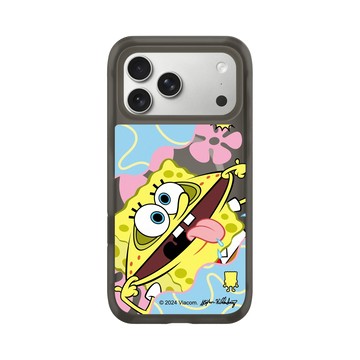 iPhone 17 Pro Max AirX 本質黑 - 海綿寶寶 SpongeBob - 搞笑海綿