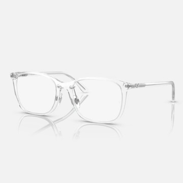 RAY BAN 方形膠框光學眼鏡(RX7168D-8248 55mm)