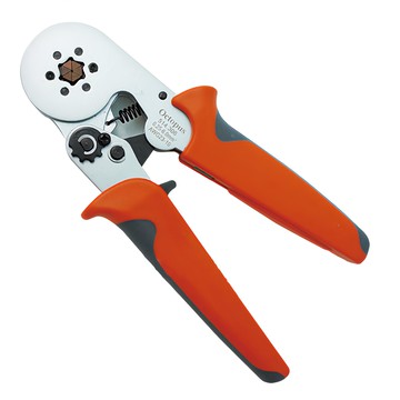 Octopus 章魚牌 歐式管形棘輪端子鉗  精準六邊型壓線模  棘輪省力裝置  雙色手柄  1個