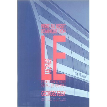 Journal Le monde -9782907757263 絕版英文設計書 [建築人設計人的店-上博圖書]