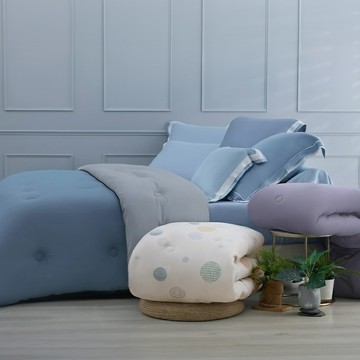 東妮寢飾（單人/雙人/特大）暖棉眠石墨烯膠原蛋白水洗冬被