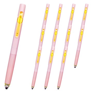 PENROTE 筆樂 低重心中性筆 藍墨 0.5mm 粉色  12支